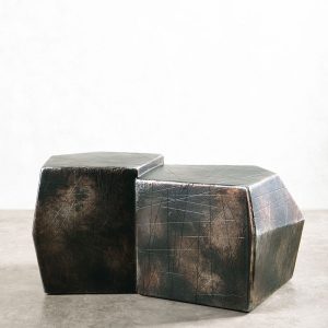 Bassalt Side Table - Double