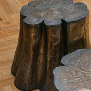 Tree Trunk Side Table